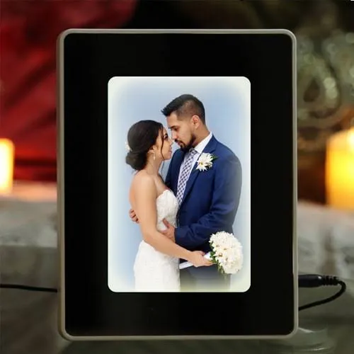 Customized Magic Mirror LED Photo Frame - Image 3