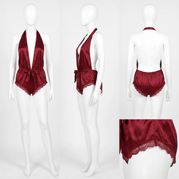 Silk Wear - Pure satin silk honeymoon night dress - Image 3