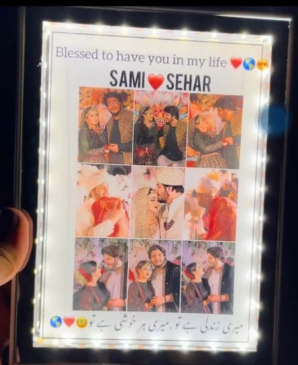 Customized Magic Mirror LED Photo Frame - Image 4