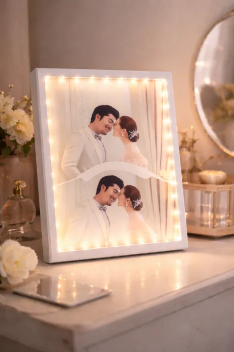 3D LED Photo Frame Magic Mirror - Image 3