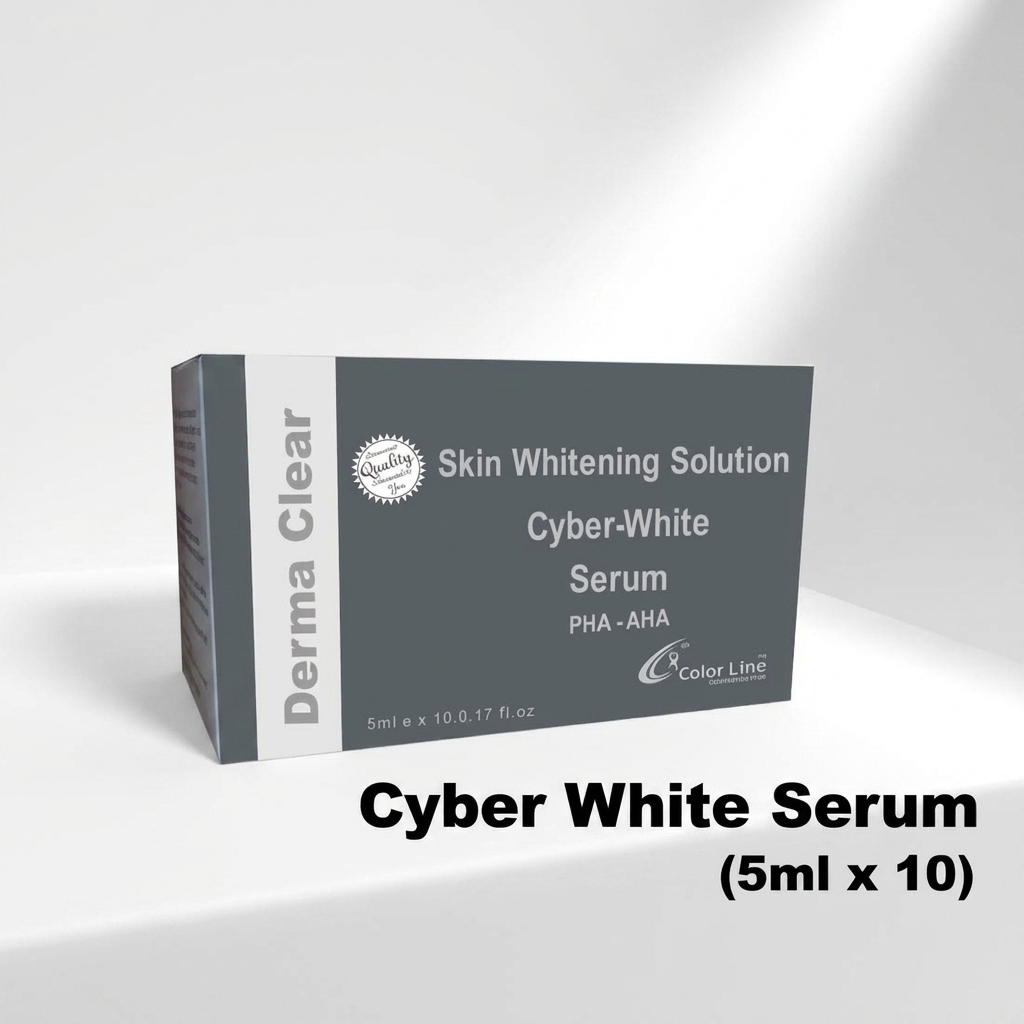 Derma clear cyber white serum 5 x 10 ML