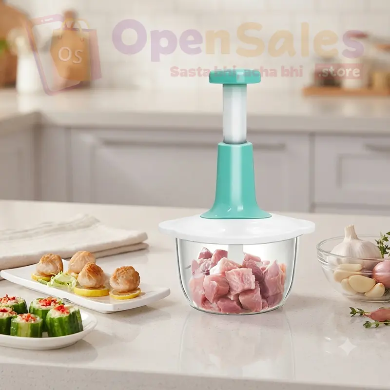 Manual Push Chopper Hand Operated Manual Hand Powered Food Chopper Machine