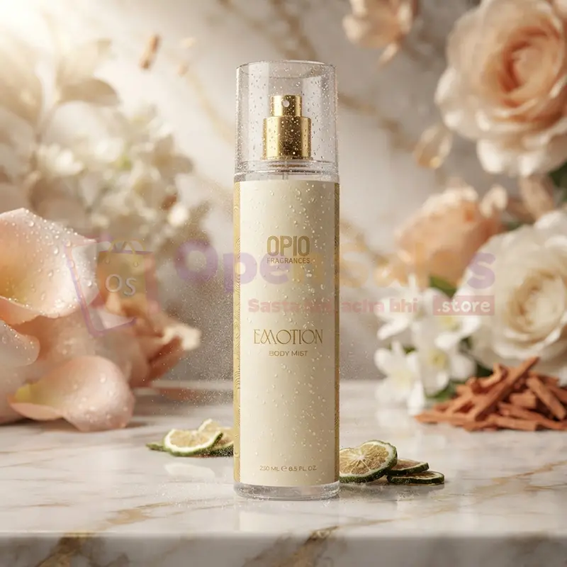 Opio Fragrances Emotion Body Mist - 250ml | Refreshing Fragrance for Her | OpenSales.store