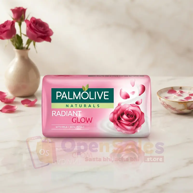 Palmolive Naturals Radiant Glow Soap – With Milk & Rose Petals